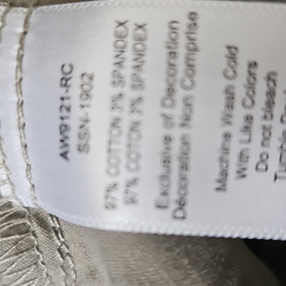 nwt sz 0 green ATM cropped pants $295 aw9121-rc - Picture 8 of 8